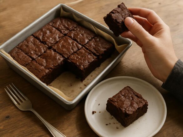 Sekret idealnie miękkiego brownie