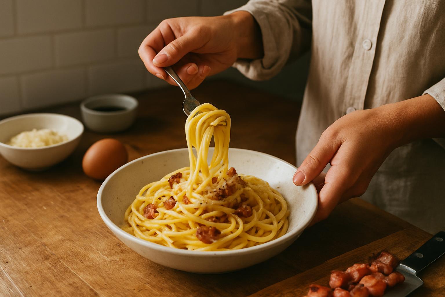 Jak zrobić idealną carbonarę?