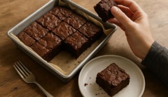 Sekret idealnie miękkiego brownie