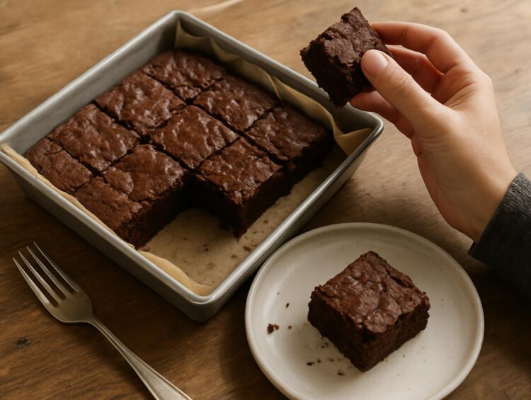 Sekret idealnie miękkiego brownie