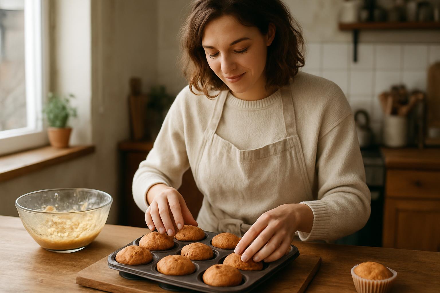 Dlaczego muffinki wyrastają nierówno?