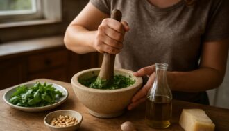 Co wpływa na smak domowego pesto?