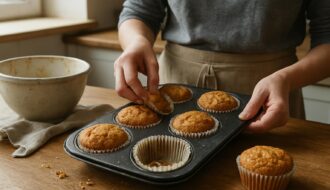 Dlaczego muffinki przyklejają się do papilotek?